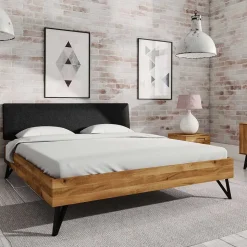 Design Holzbett Cariasca