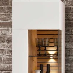 Design Wohnwand zweifarbig Luzie