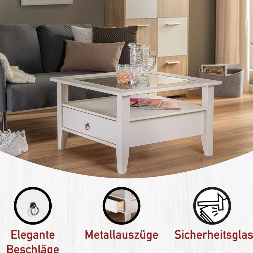 Designercouchtisch Alberto