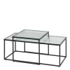 Designercouchtisch 2teilig Beau