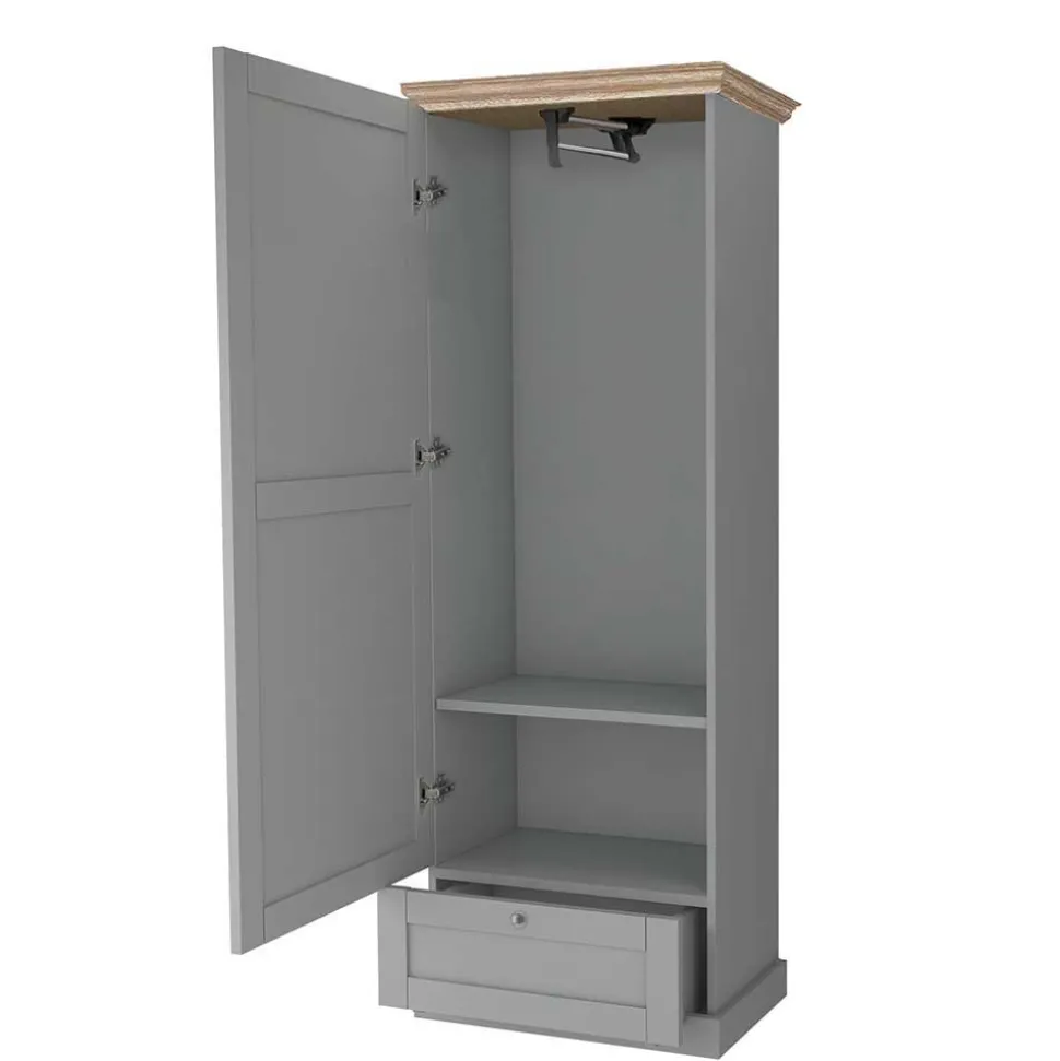 Dielenkleiderschrank Siorino