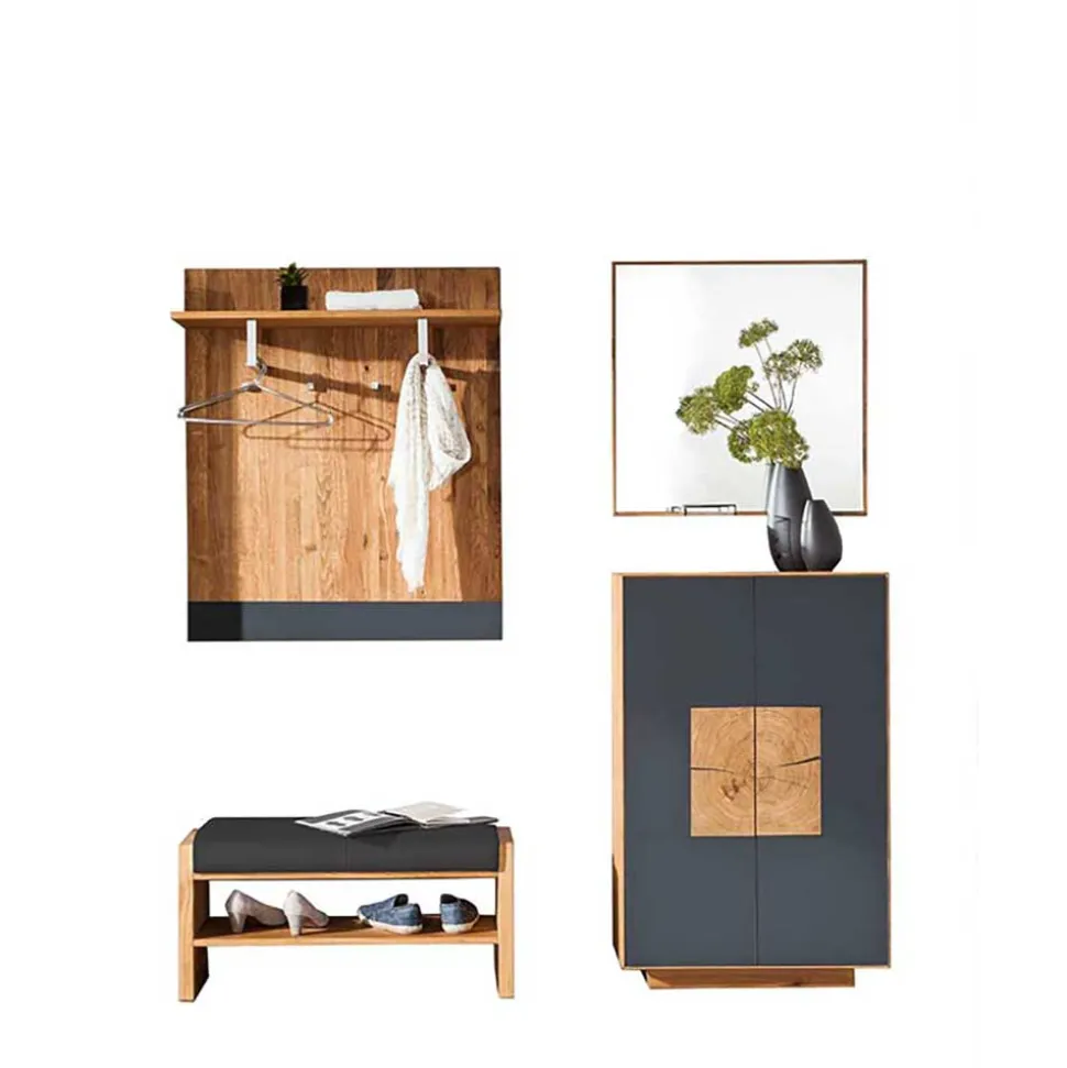 Dielenmöbel Set Cliva