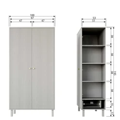Dielenschrank Novelya