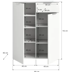 Dielenschrank Zykla