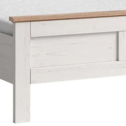 Doppel Bett mit Konsolen Drienna