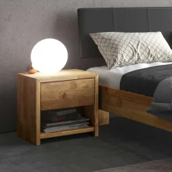 Doppel Bett mit Konsolen Lilith