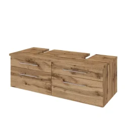 Doppel Waschbeckenschrank Besdos