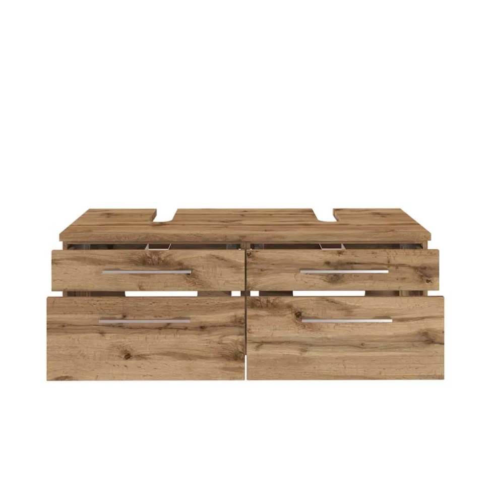 Doppel Waschbeckenschrank Besdos