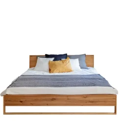 Doppelbett Eiche geölt Kojas