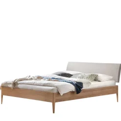 Doppelbett Eiche hell Ashela