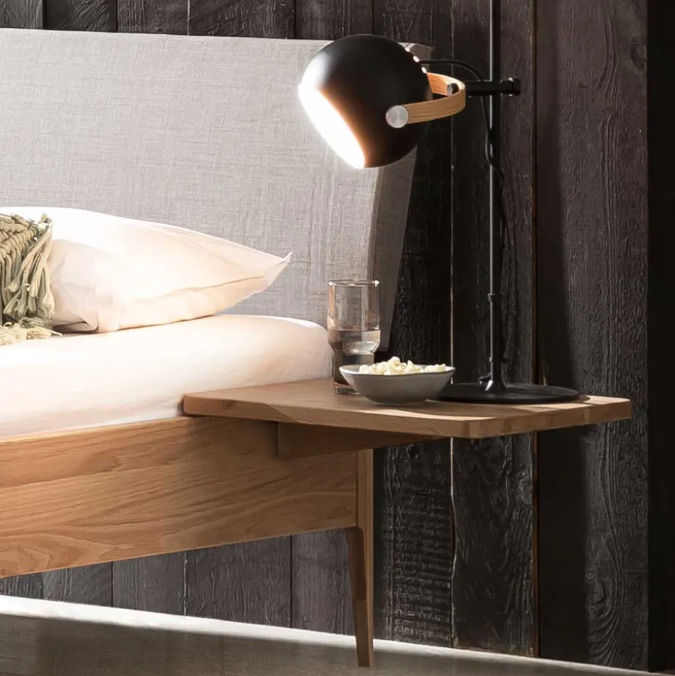 Doppelbett Eiche hell Ashela