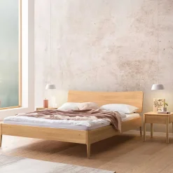 Doppelbett Eiche hell Coriga
