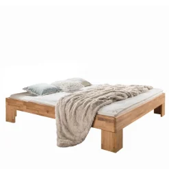 Doppelbett Eiche massiv Coplin