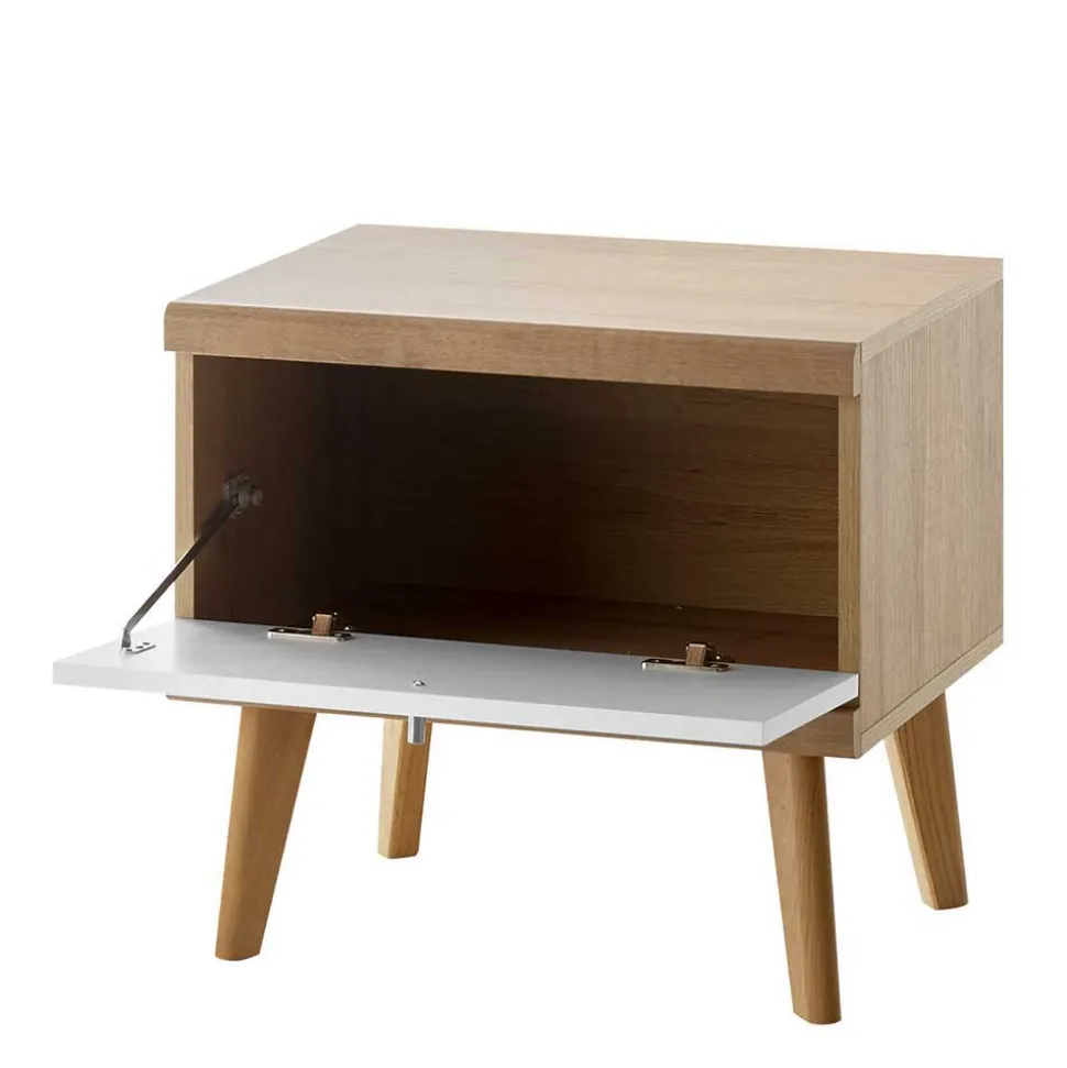 Doppelbett mit Nachtkonsolen Levanca