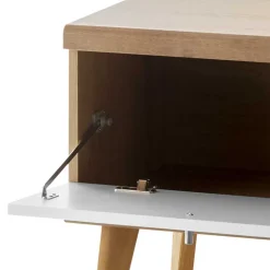 Doppelbett mit Nachtkonsolen Levanca
