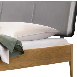Doppelbett mit Polsterkopfteil Stufania