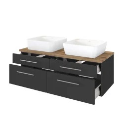Doppelwaschbeckenschrank Hayos