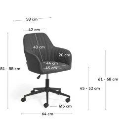 Drehstuhl mit Armlehnen Triumph