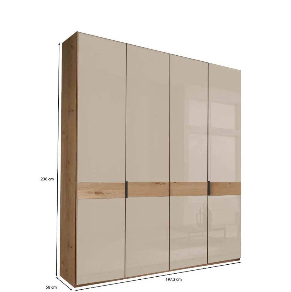 Drehtürenkleiderschrank Viramiru
