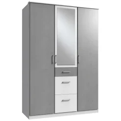 Drehtürenschrank mit Spiegel Lentina