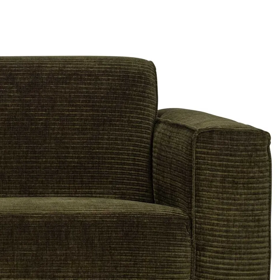 Dreisitzer Cord Sofa Fitty