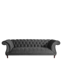Dreisitzer Couch Anthrazit Romina