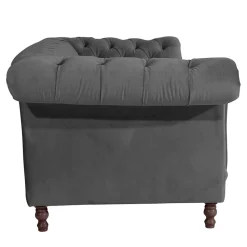 Dreisitzer Couch Anthrazit Romina
