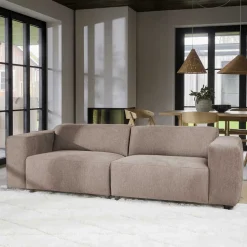 Dreisitzer Couch Beige Manaos