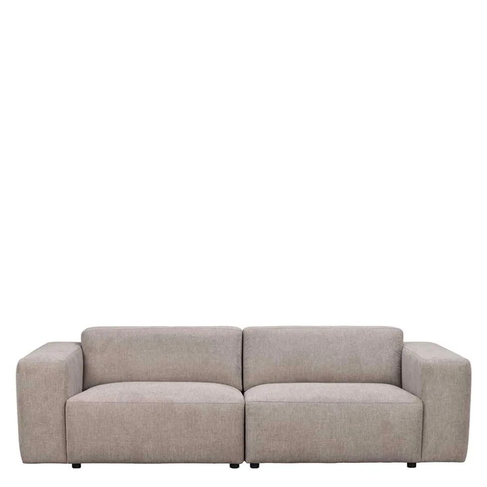 Dreisitzer Couch Beige Manaos