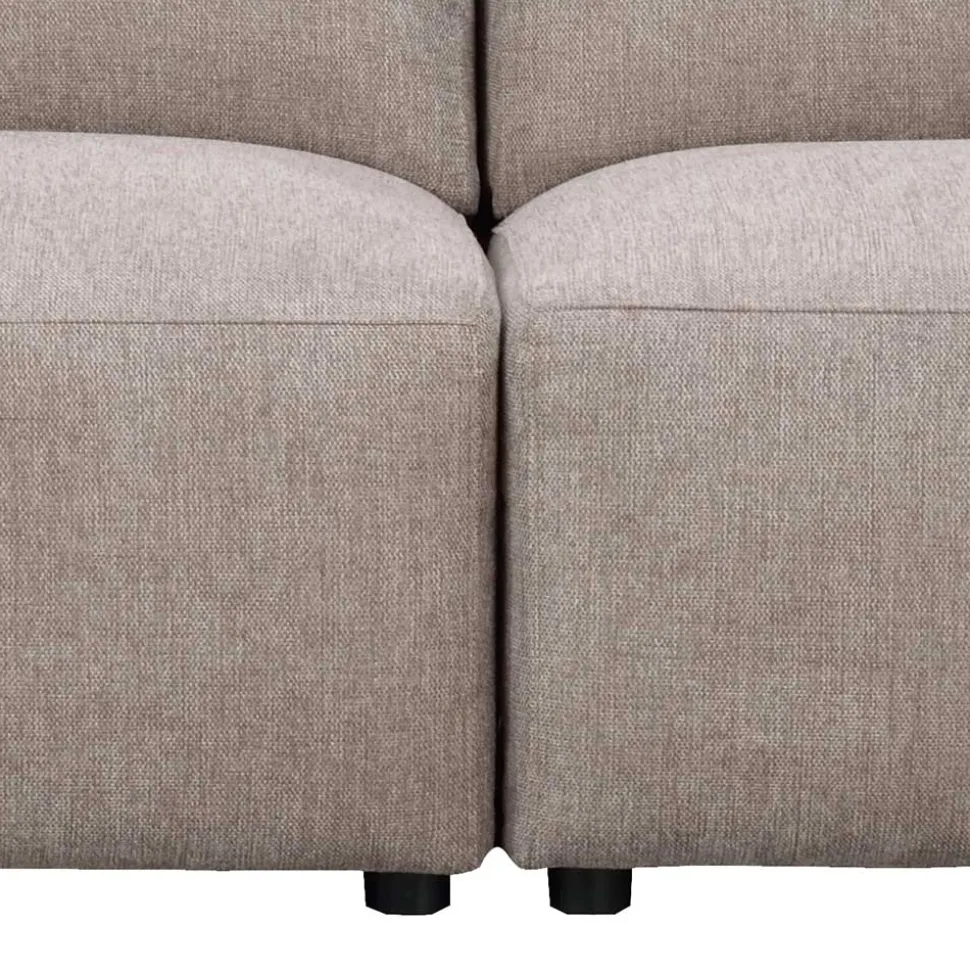Dreisitzer Couch Beige Manaos