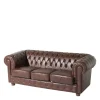 Dreisitzer Ledercouch Leandra
