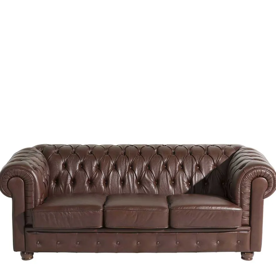 Dreisitzer Ledercouch Leandra