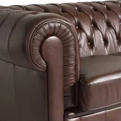 Dreisitzer Ledercouch Leandra