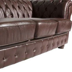 Dreisitzer Ledercouch Leandra