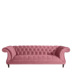 Dreisitzer rosa Barock Lisbon