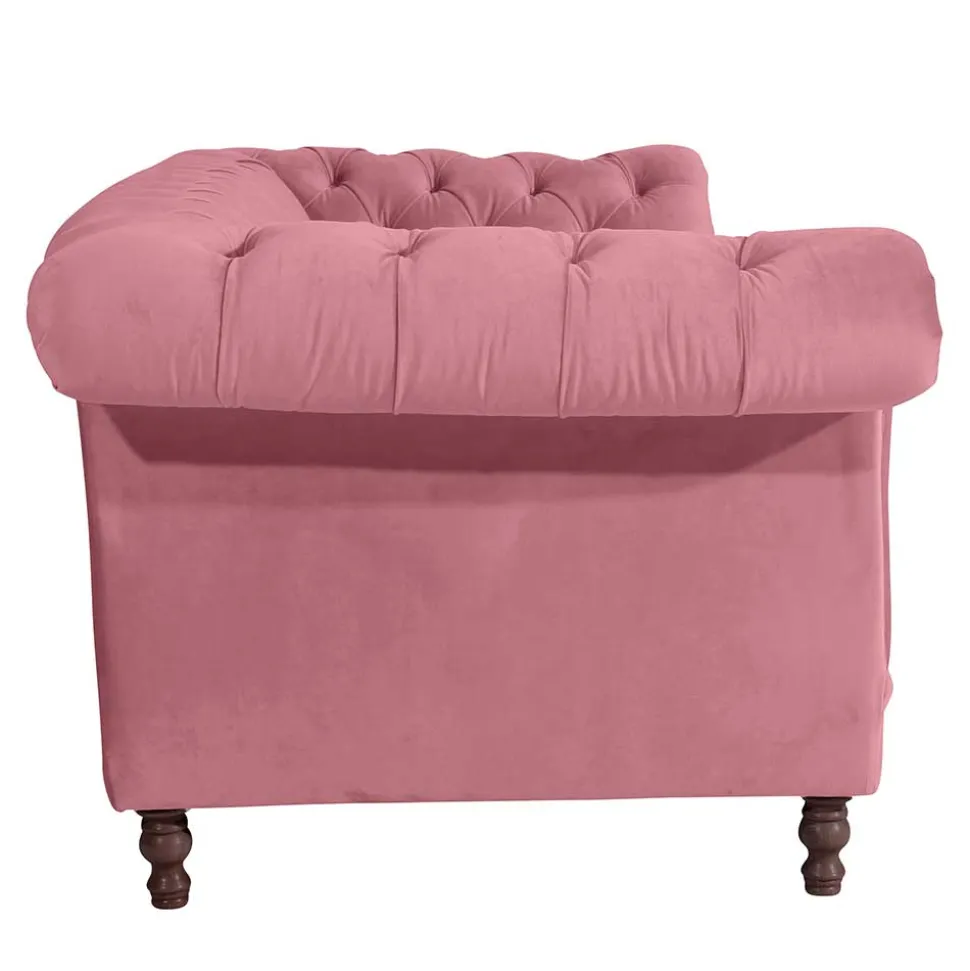 Dreisitzer rosa Barock Lisbon