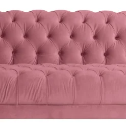 Dreisitzer rosa Barock Lisbon
