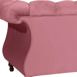 Dreisitzer rosa Barock Lisbon
