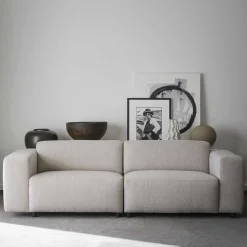Dreisitzer Sofa Creme Mezzo