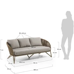 Dreisitzer Sofa Ilso