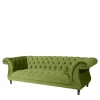 Dreisitzer Sofa Samtvelours Jesses