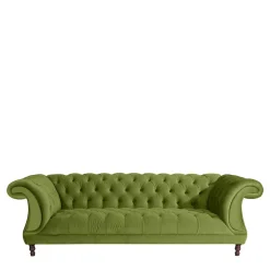 Dreisitzer Sofa Samtvelours Jesses