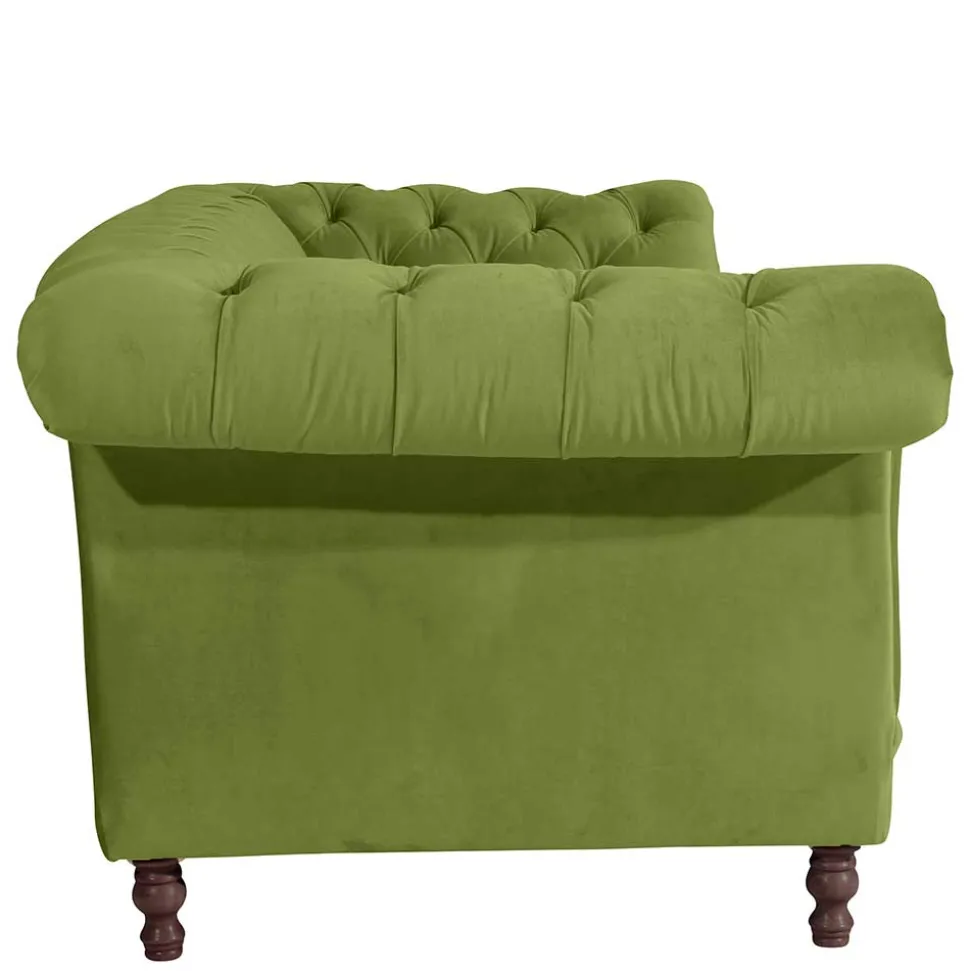 Dreisitzer Sofa Samtvelours Jesses