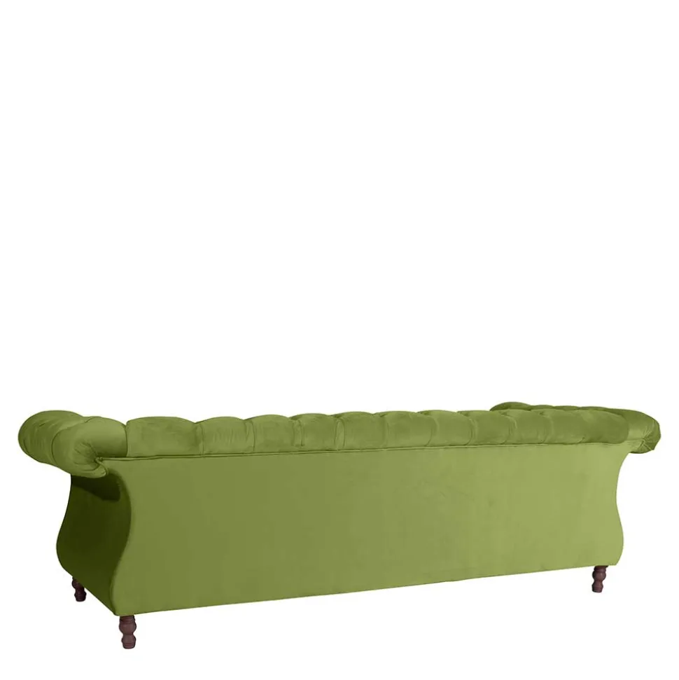 Dreisitzer Sofa Samtvelours Jesses