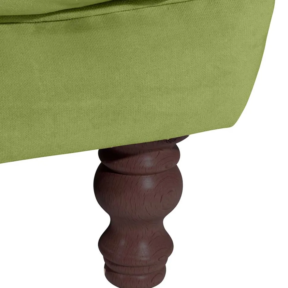Dreisitzer Sofa Samtvelours Jesses