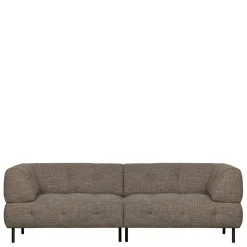 Dunkelbraun meliertes Sofa Chimi