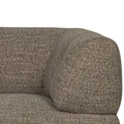 Dunkelbraun meliertes Sofa Chimi