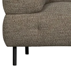 Dunkelbraun meliertes Sofa Chimi