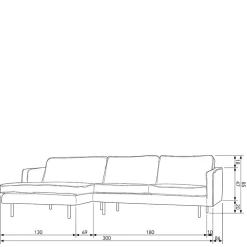 Eckcouch Malinsa