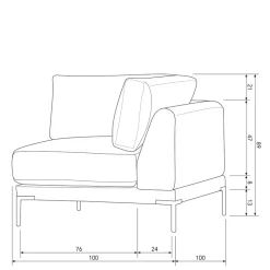 Eckelement Modul Sofa Udjaca